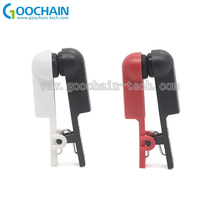 Double conductive rubber carbon ear clip electrodes for CES Therapy