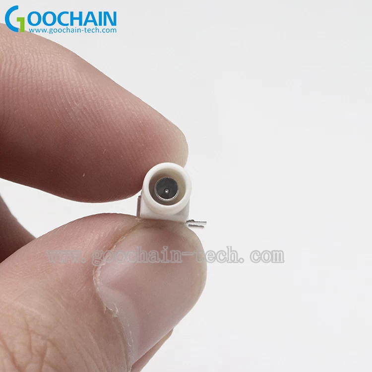 China PCB Mount dc 2.35mm socket,Female dc 2.35mm plug for ecg lead wire manufacturer