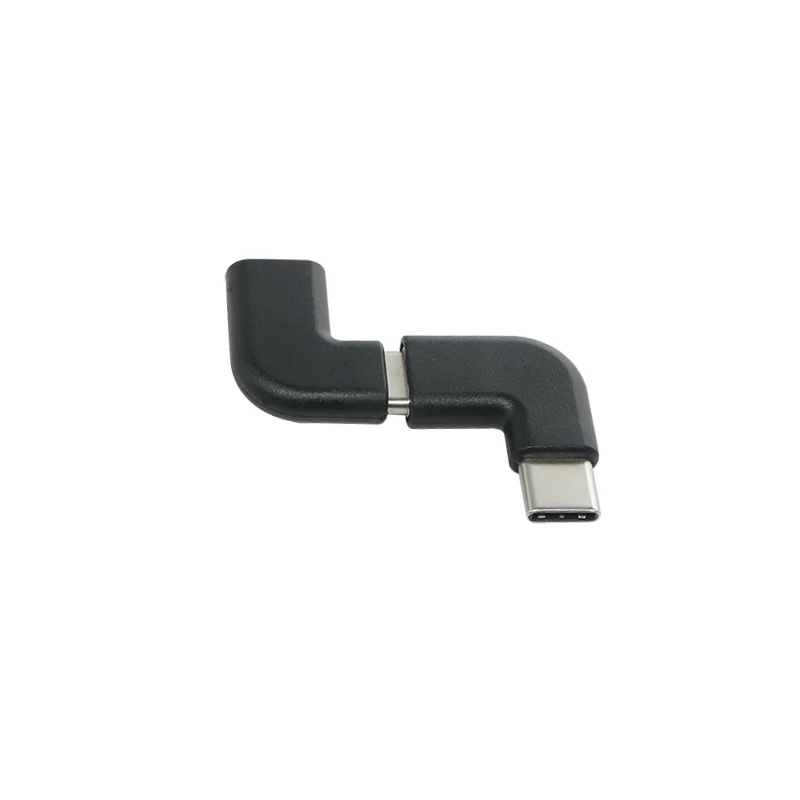 
Rechte hoek USB C-adapter Low Profile 90 graden extender PD 100W Quick Charge Type C mannelijk naar vrouwelijk extender-adapter