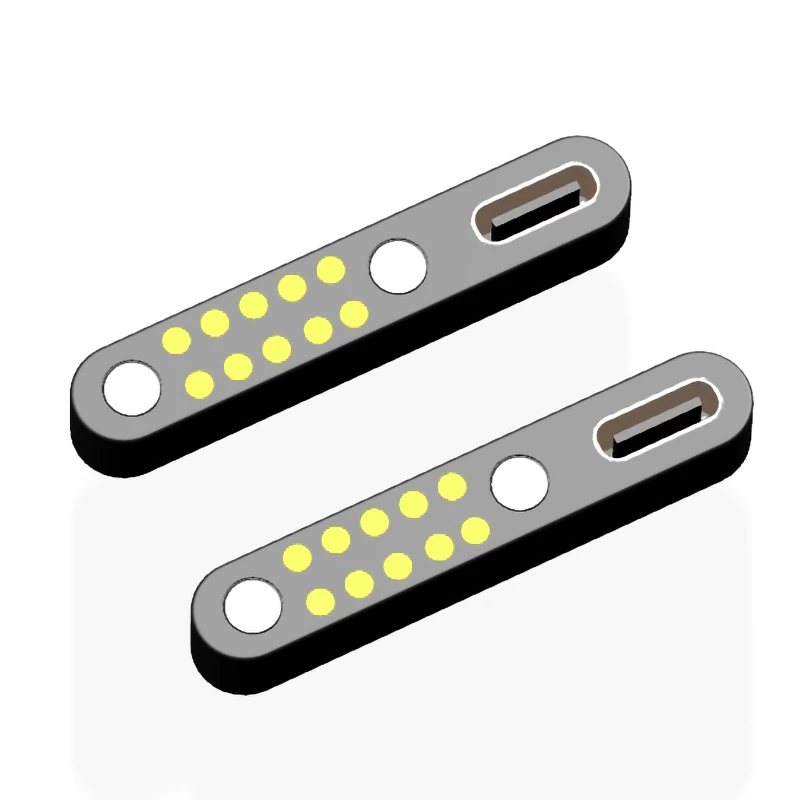 中国 10pin 磁性公母 pogo pin 连接器，适用于 iPad 和其他智能充电器设备 制造商
