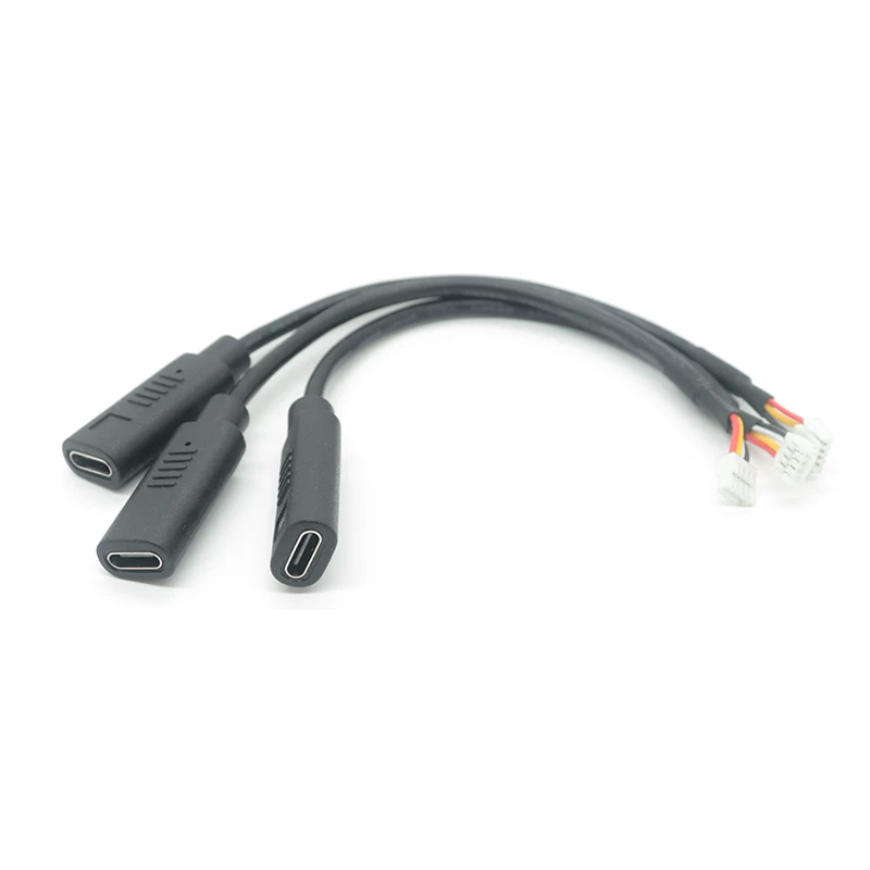 Vrouwelijke USB Type C naar ph 2,54 mm 4-pins kabel