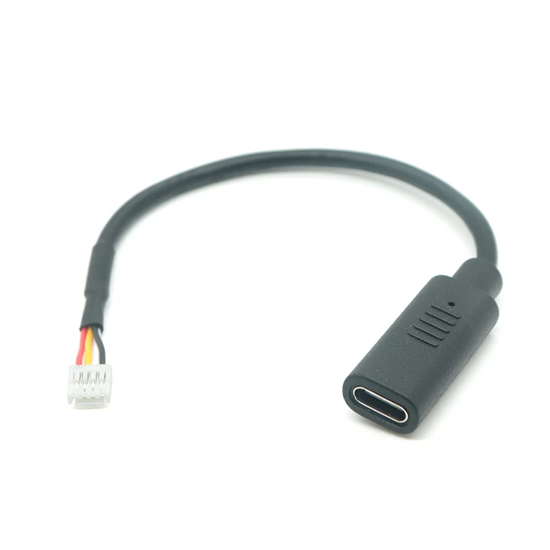 Cabo USB fêmea tipo C para ph 2,54 mm 4 pinos