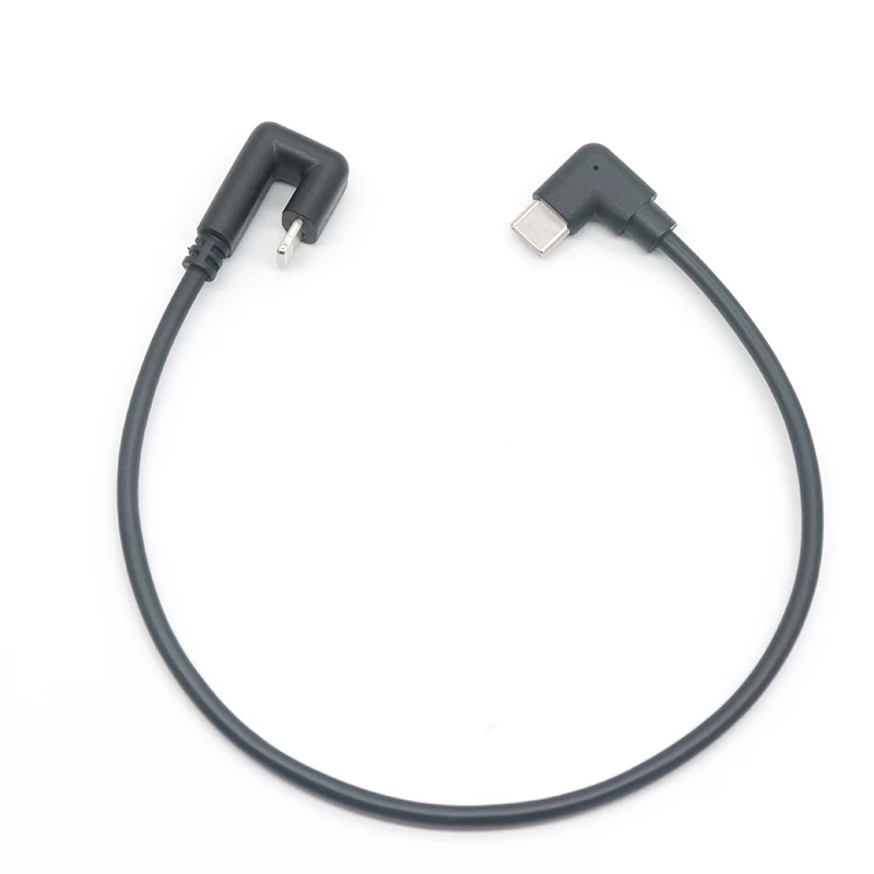 180 graden haaks USB type C naar Lightning Gaming Cord compatibel voor iPhone, iPad