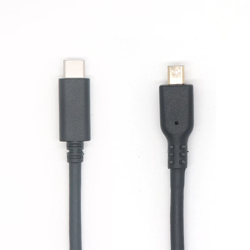 90 度弯头 USB C 型转微型 HDMI 适配器电缆