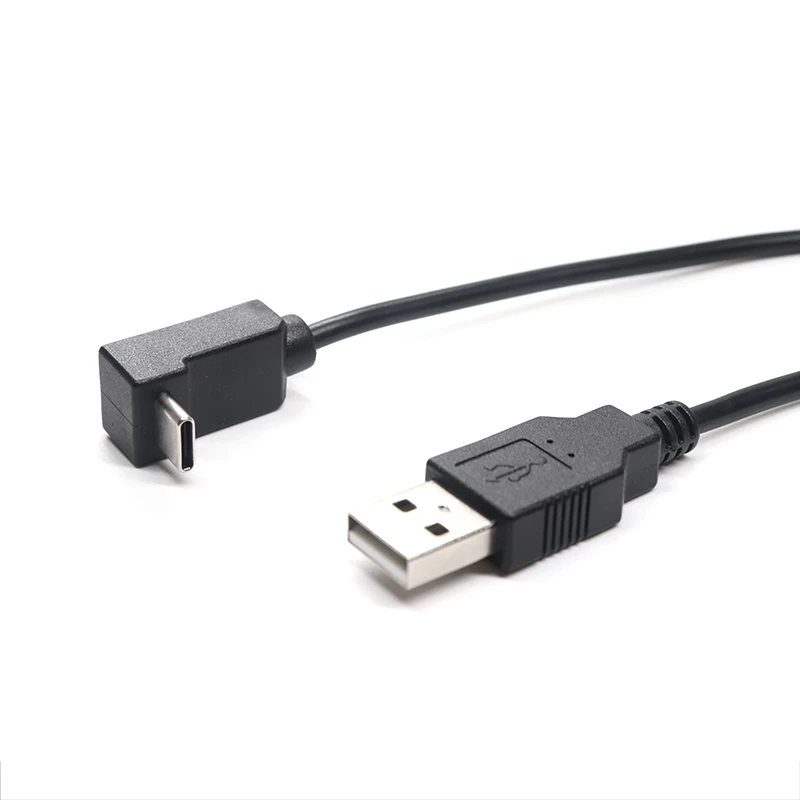 3A 5A Schnelllade-USB-Typ-A-Stecker zum Auf- und Abwinkeln des USB-Typ-C-Kabels für Spielgeräte