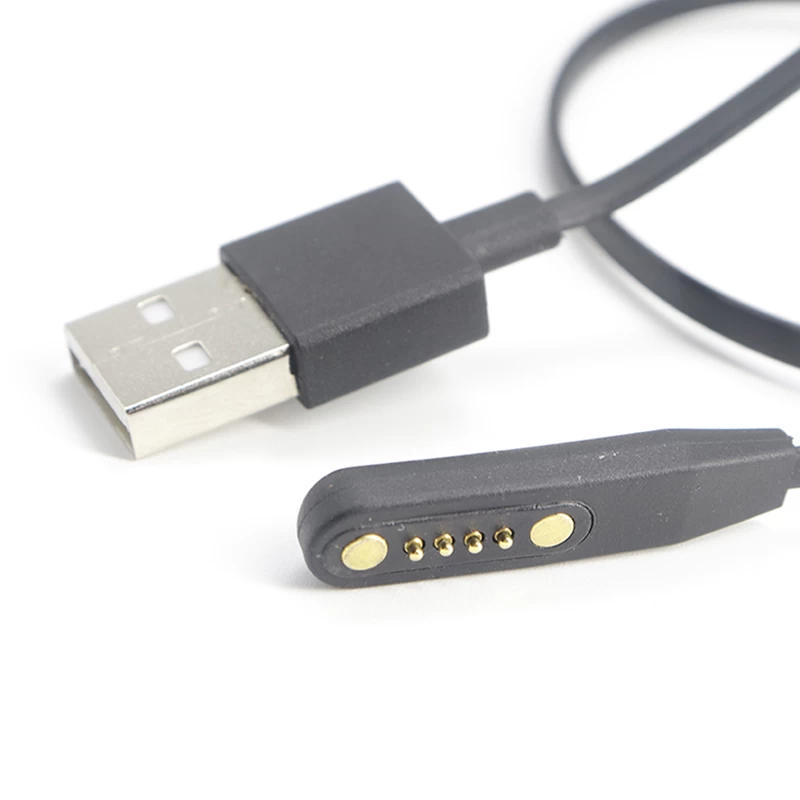 Cina Cavo magnetico da USB a pin pogo a 4 pin placcato oro per occhiali intelligenti produttore