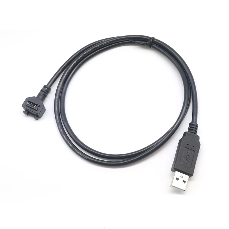 Replacement USB male to IDC 14pin header Pin Pad 08374-01-R cable for verifone vx810