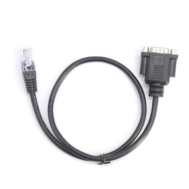 China RS232 DB9 Male to RJ45 8P8C Male serial cable manufacturer