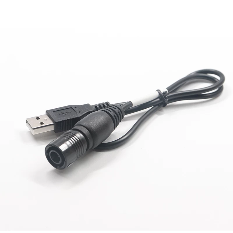 China USB 2.0 A-mannetje naar HRS Hirose 12-pins mannelijke HR30-8PB-12P ECG EKG EMG-kabel fabrikant