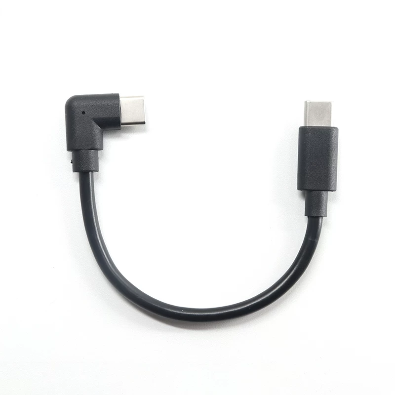 China 90 degree angle USB 3.1 TYPE C male to USB C Male cable manufacturer