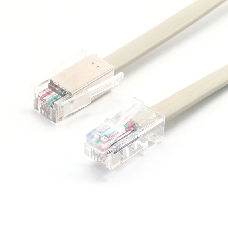 Rj45 à Rj11 Séparateur de câble réseau 1 à 4 adaptateur adaptateur de  connecteur de prise