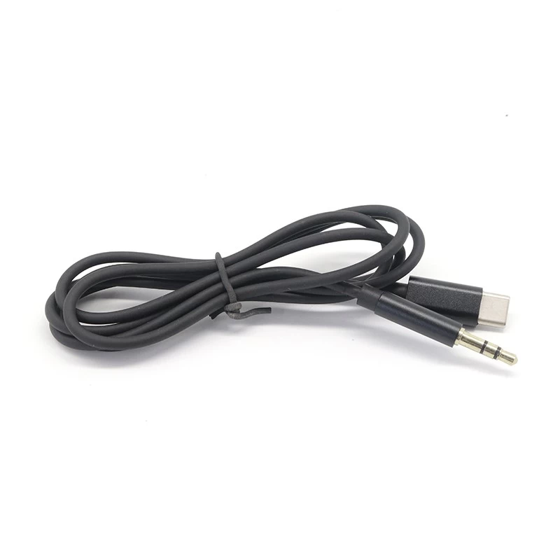 中国 USB C 型转 3.5 毫米耳机音频立体声线汽车辅助电缆 制造商