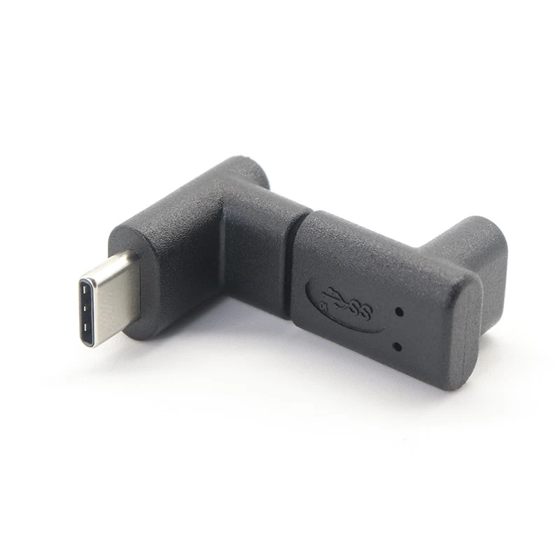 China 90 degree Up down angle USB 3.1 TYPE C extender adapter for Steam Deck Switch manufacturer