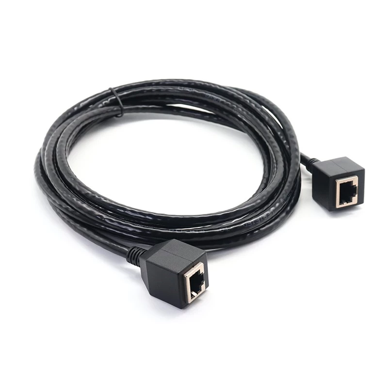 Câble réseau LAN Ethernet CAT6 RJ45 femelle à RJ45 femelle blindé