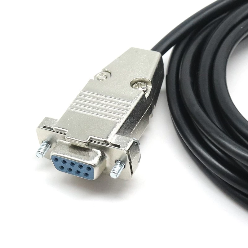 China Null modem DB9 Serial RS232 female to RJ12 6P6C Adapter Cable for APC PDU 940-0144A manufacturer