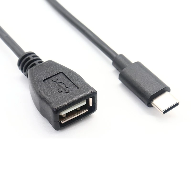 China USB C 3.1 Type C Male naar USB Type A Female OTG Adapter Converter Kabel fabrikant