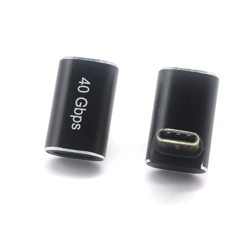 الصين 90 درجة USB من النوع C ذكر إلى USB C أنثى معدنية لأعلى ولأسفل 90 درجة من النوع C محول موسع متوافق مع سطح البخار الصانع