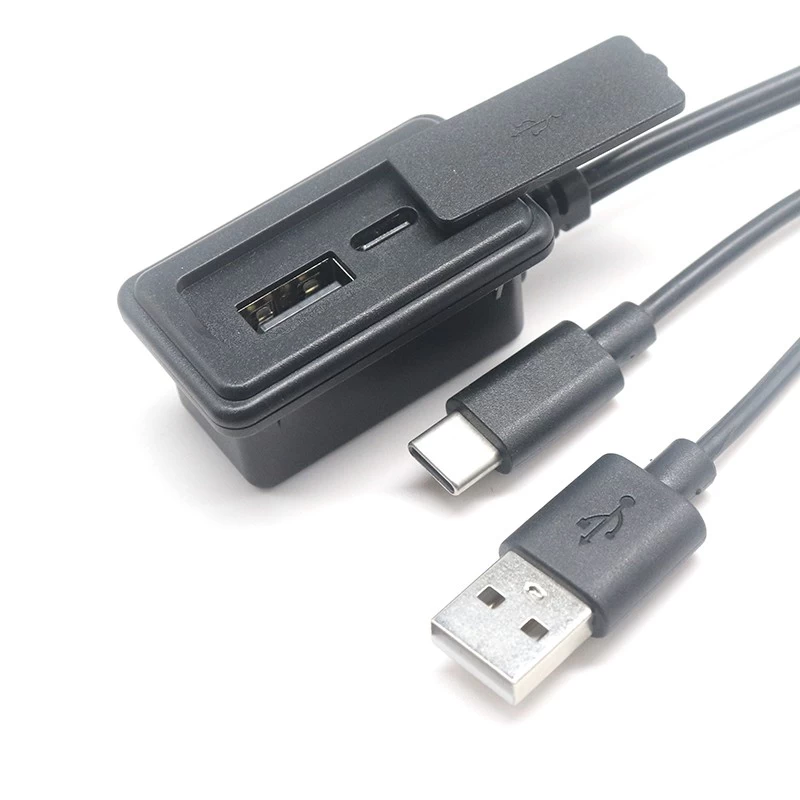 Backpack External USB C type C interface USB Male to Female extension cable for suitcase and luggage case