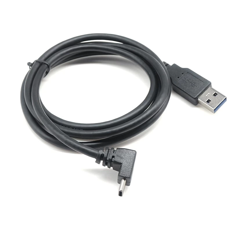 Supersnelle USB 3.0 A mannelijke naar opwaartse hoek USB 3.1 Type C mannelijke kabel