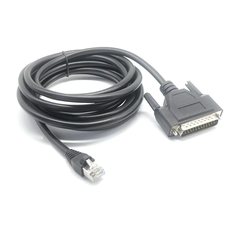 Seriële kabel RJ45 mannelijk naar DB25 mannelijk Cisco DB25 naar RJ45 modem/consolekabel, 72-3663-01