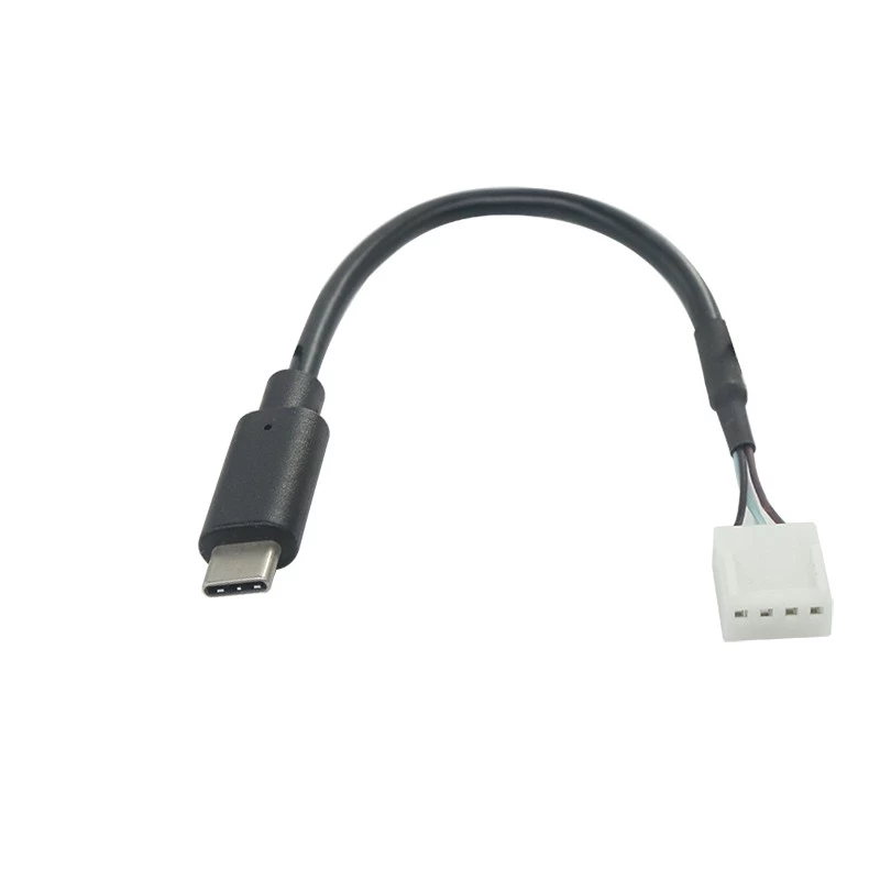 الصين مخصص USB C نوع C ذكر إلى JST-PH 2.0 4Pin موصل طرفي أنثى سلك موليكس كابل الصانع