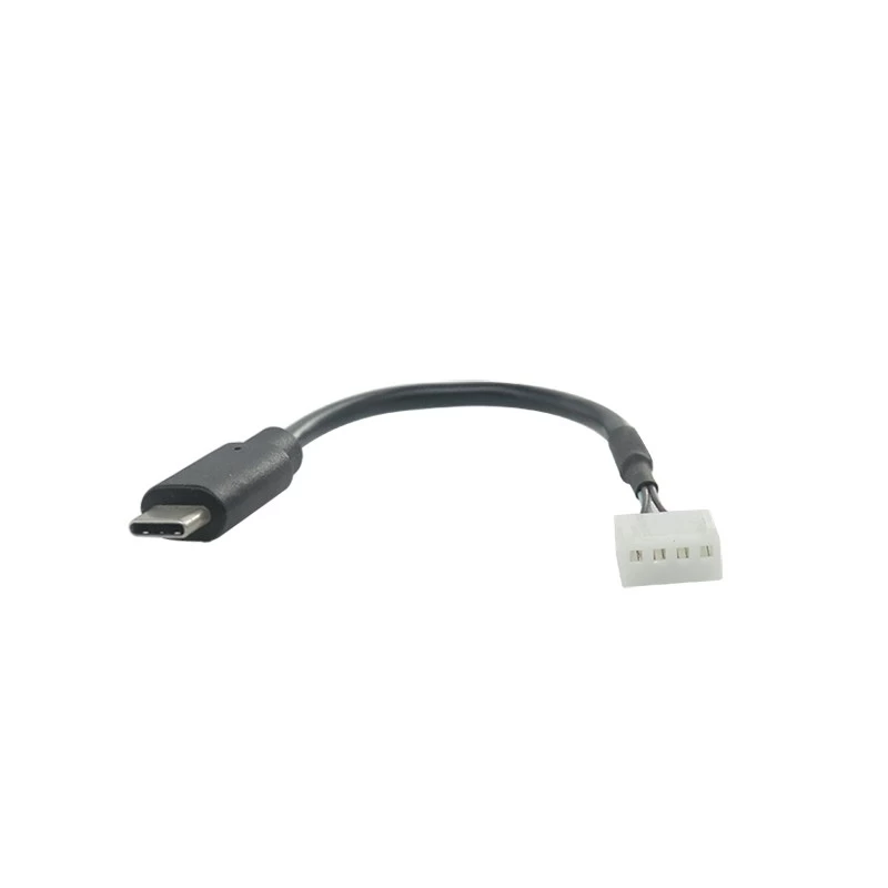 China Custom USB C Type C Male to JST-PH 2.0 4Pin Terminal Connector Female Wire Molex Cable manufacturer