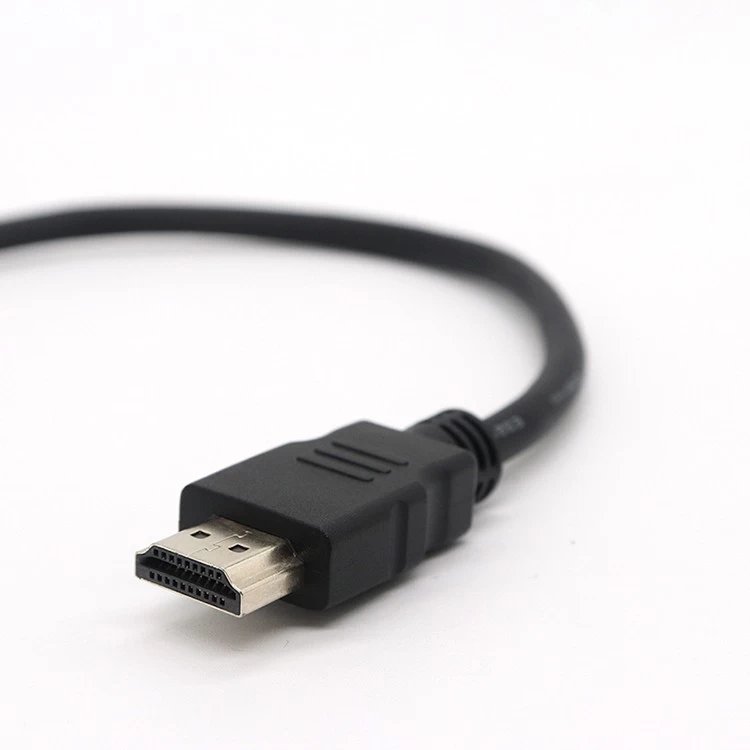 China Aangepaste 2-in-1 HDMI-kabel Type A Male naar JST-XH 2.54 12-pins Molex-connectorkabel voor projectiescherm fabrikant