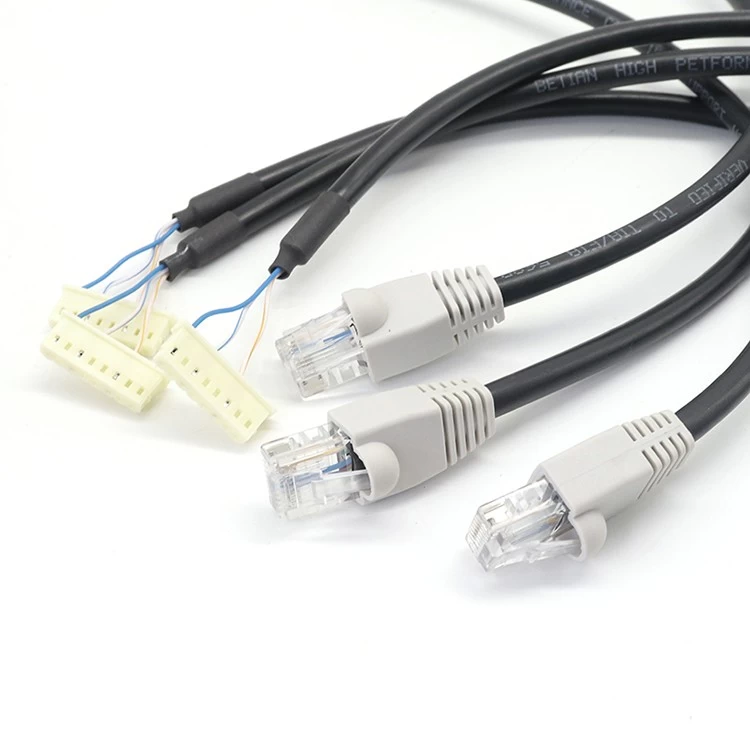 China Customized RJ45 8P8C Male to PH2.5-8Y Housing Connector Communication Cable manufacturer