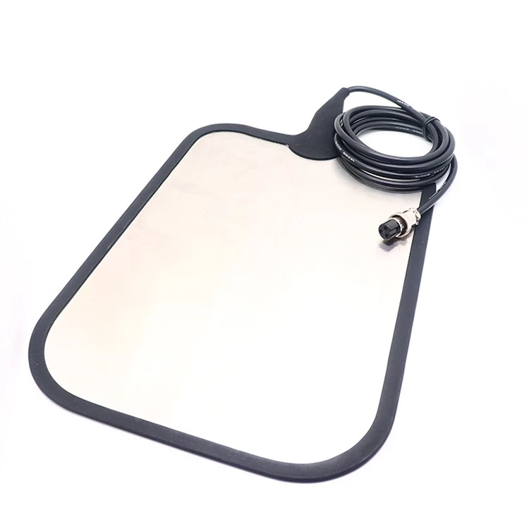 China M12 3PIN DIN to Reusable Stainless steel Electrode ESU Negative Return Patient Grounding Neutral Plate manufacturer