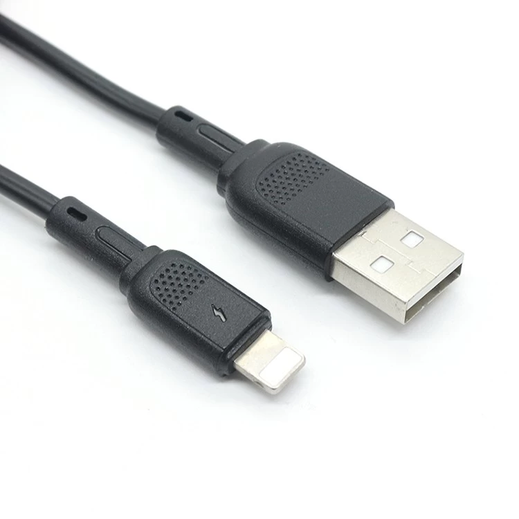 China OEM USB-A to Lightning Transfer Fast Charging Cables Cord Compatible with iPhone and iPad manufacturer