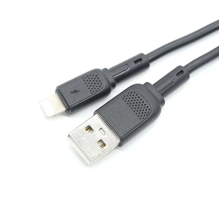 China OEM USB-A to Lightning Transfer Fast Charging Cables Cord Compatible with iPhone and iPad manufacturer