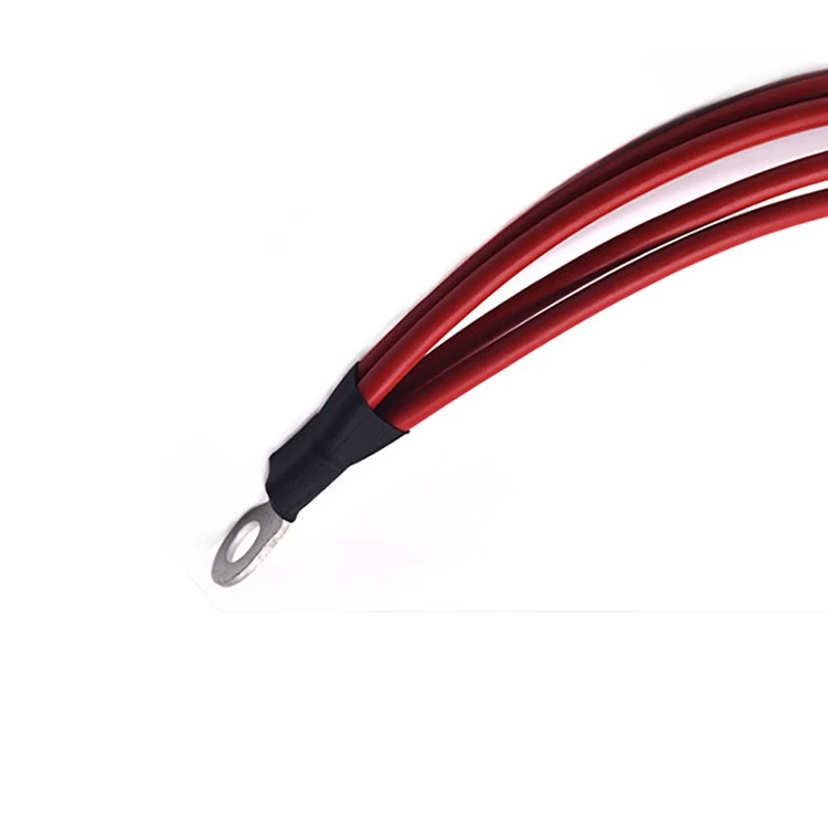 China New Energy Photovoltaic Wire Harness 10Awg Multi Single-Pole Plug O Ring Terminal Wire Cable Assembly manufacturer