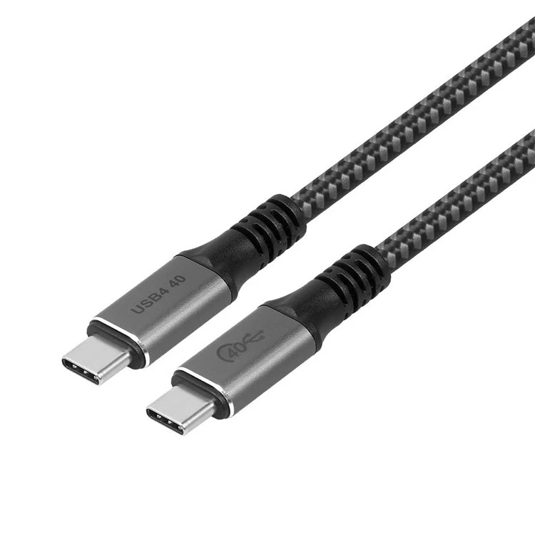 China 60W 20V 3A PD Fast Charging Cable USB 4.0 Type C PD Charger Cord Thunderbolt 3 4 USB Type C Cable manufacturer