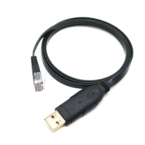 中国 FTDI芯片USB转RJ45控制台电缆–扁平线设计|中国制造商与供应商 制造商
