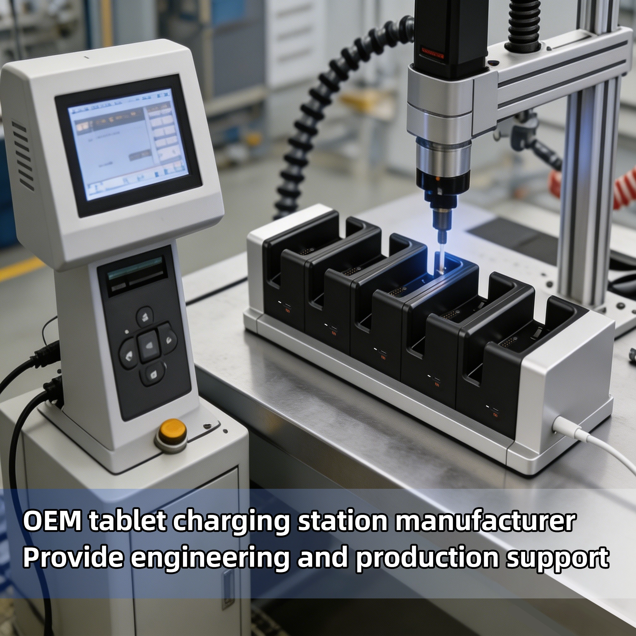 China 5-Bay Multi Tablet Charging Station for Retail, POS and Shared Device Charging manufacturer