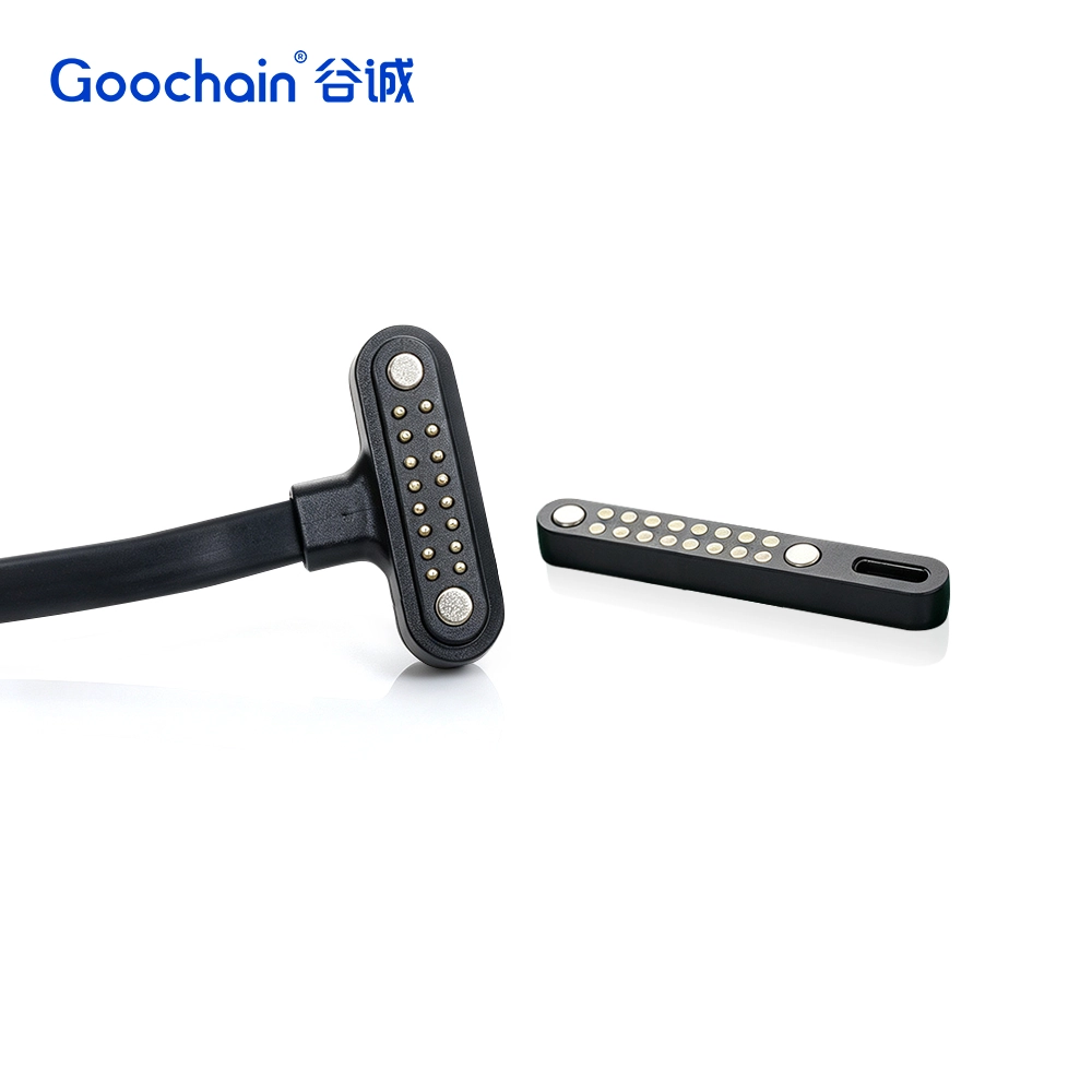 China Cabo magnético USB 3.1 de 10 Gbps com mola para USB tipo C | Carregamento de alta velocidade e transferência de dados Fabricante OEM/ODM fabricante