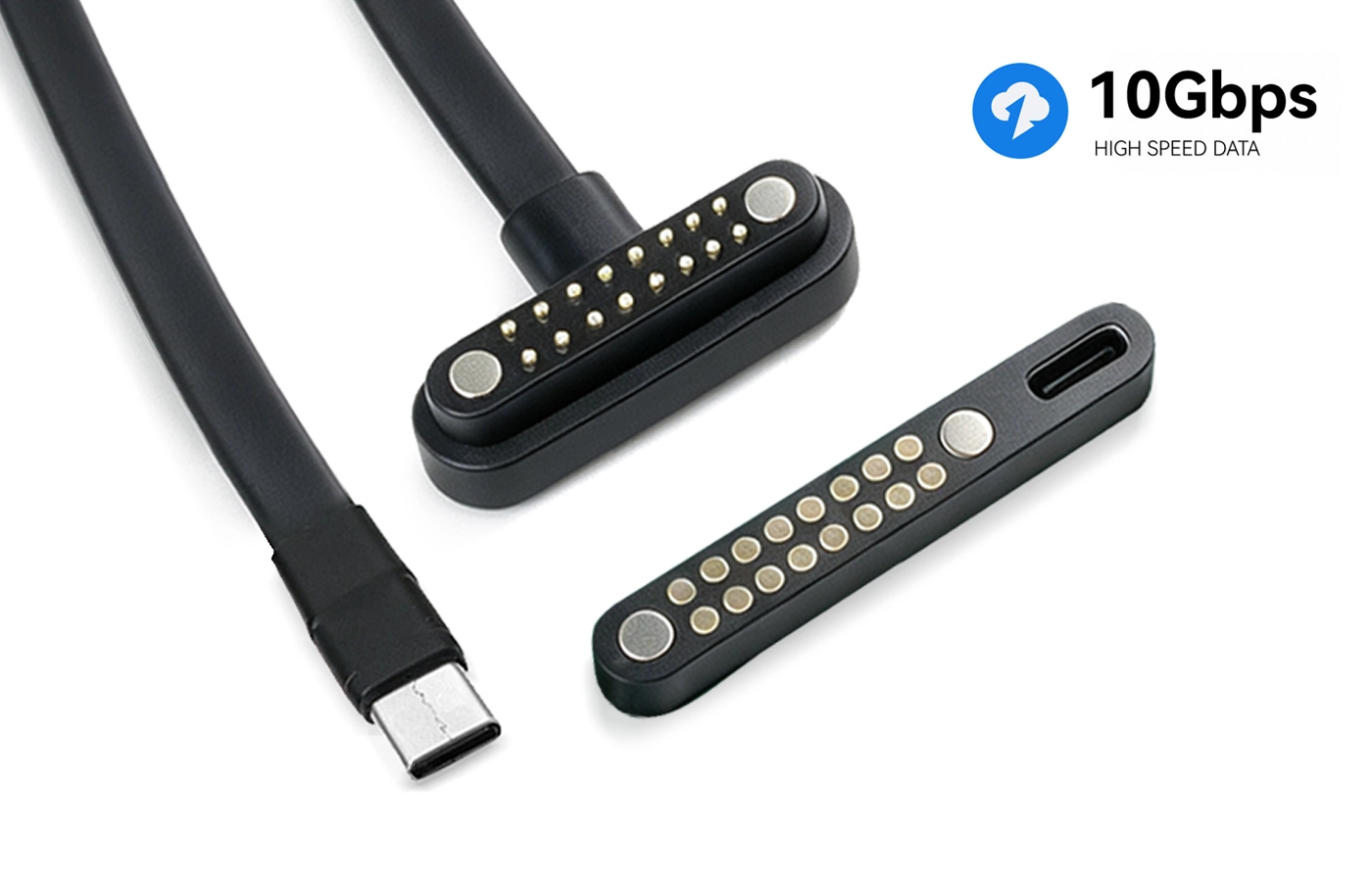 الصين كابل USB-C مخصص إلى Pogo Pin FPC للبيانات عالية السرعة والأجهزة المدمجة الصانع