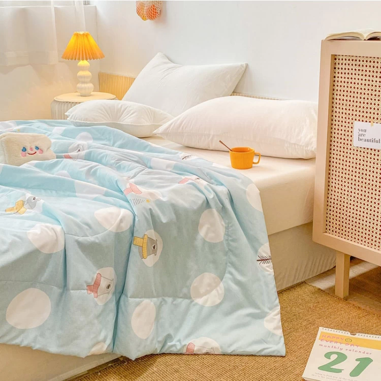 Chine Couettes de lit antibactériennes douces et respirantes lavables China Kids Quilt Factory fabricant