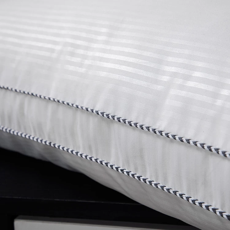 中國 低過敏性抗塵蟎防污羽絨替代方形枕頭批發商 製造商