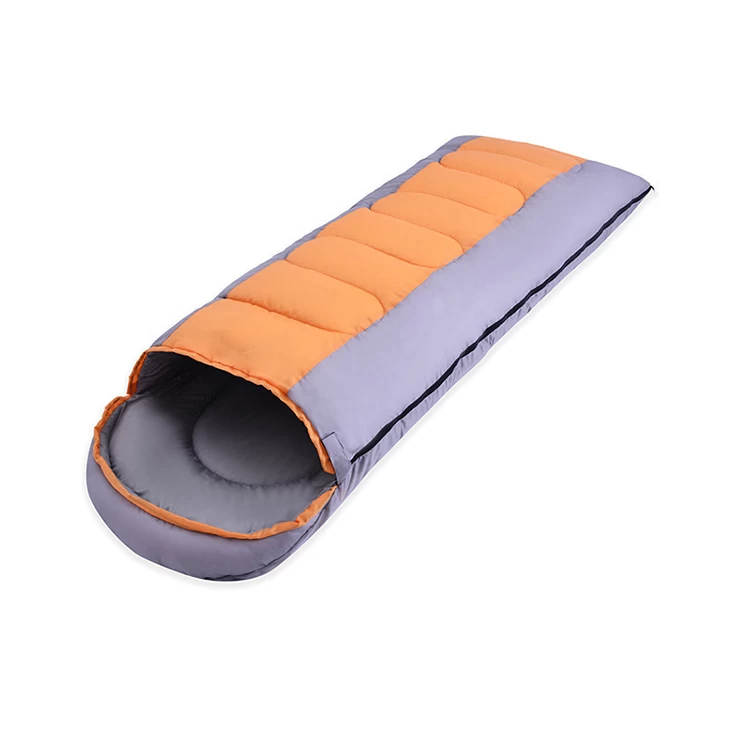 Chine Sac de couchage léger et imperméable pour une utilisation en intérieur ou en extérieur Usine de sac de couchage de camping familial fabricant