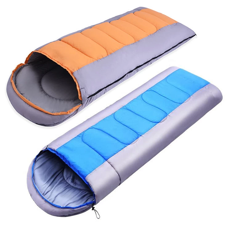 China Backpacking 4 Seasons Sleeping Bag With Zipper Camping Hiking Waterproof Sleeping Bag Supplier manufacturer