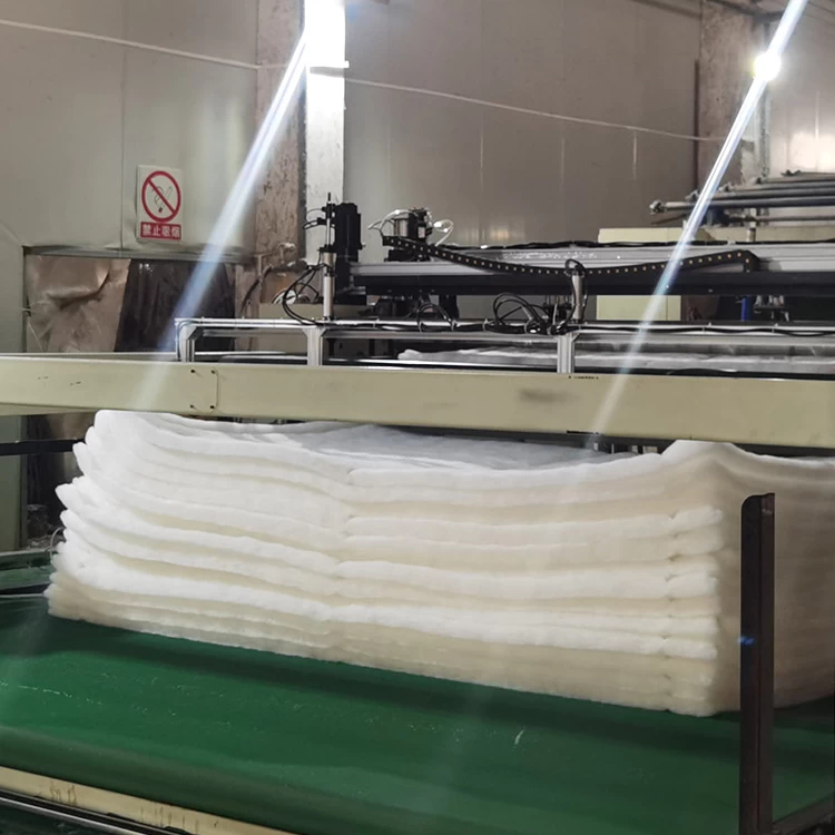 China Weiche, flauschige, waschbare DuPont Sorona Faserwattefabrik Hersteller