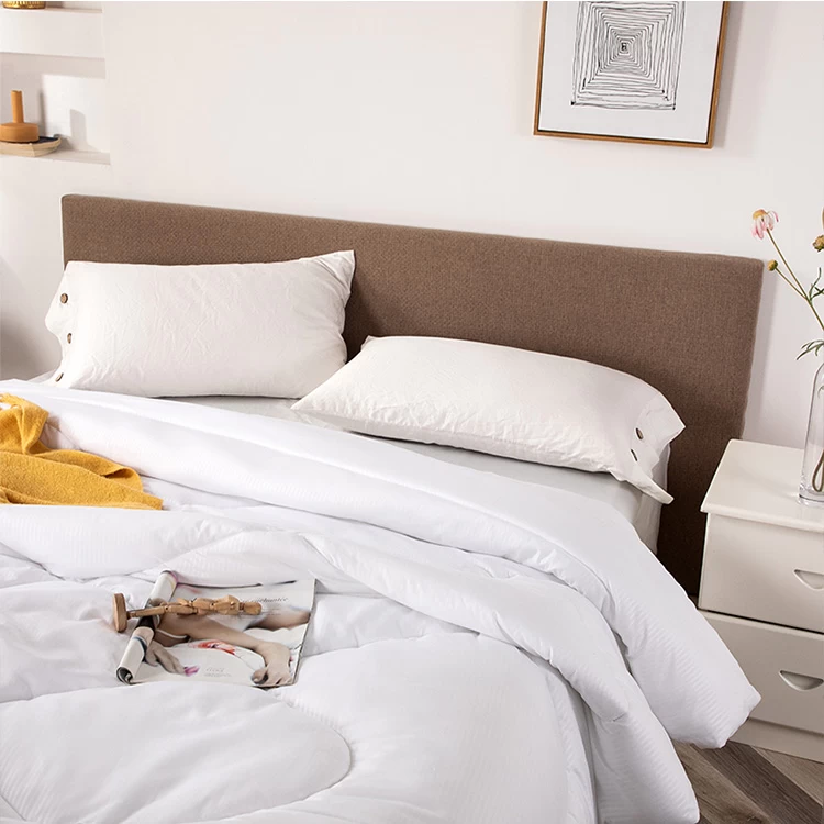 China White Bed Comforter Plain Quilt Beddings Wool Filled Comforter Wholesaler manufacturer
