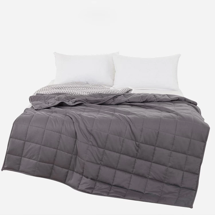China Premium Heavy Blanket Non Toxic Glass Beads Double-Sided Cooling Weighted Blanket Wholesaler manufacturer
