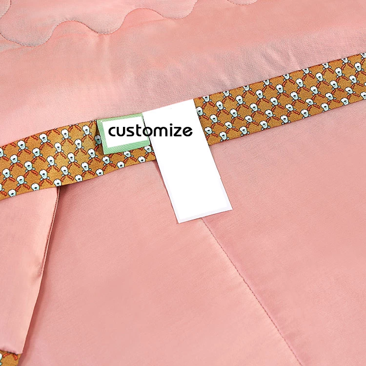 中國 定制尺寸豪華柔軟透氣天絲毛毯降溫絎縫夏季被子製造商 製造商