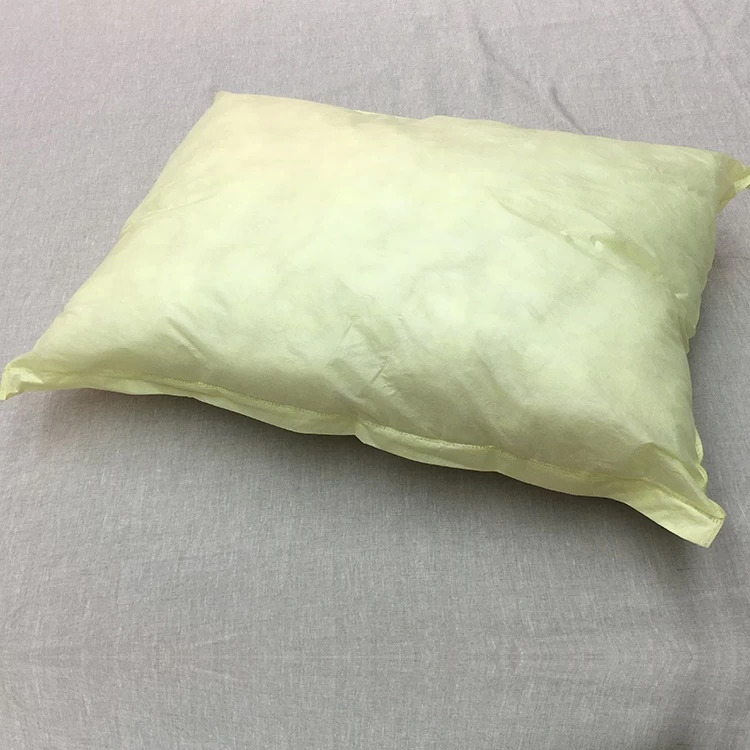 China Polyester Hollow Fill Fiber Inner Filling Non Woven Economy Class Pillow Factory manufacturer