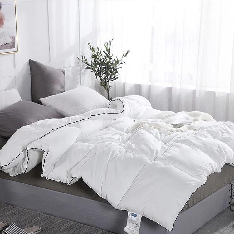 China Antibacterial Bedding Anti-mite Duvet Insert With Corner Tabs China Winter Comforter Vendor manufacturer