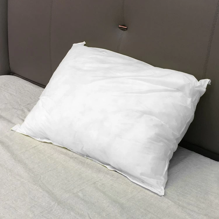 Fábrica de almohadas para dormir no tejidas hipoalergénicas lavables al por mayor de almohadas no tejidas ultra suaves
