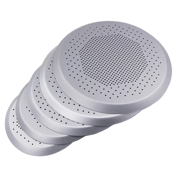 Fabricants de plaques de cuisson à pizza perforées multi-tailles Chine Plaque à pizza en aluminium avec trous
