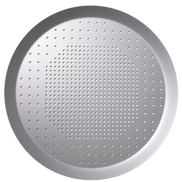 China Multi-Sizes Perforated Pizza Baking Pan Manufacturers China Aluminum Pizza Pan With Holes manufacturer